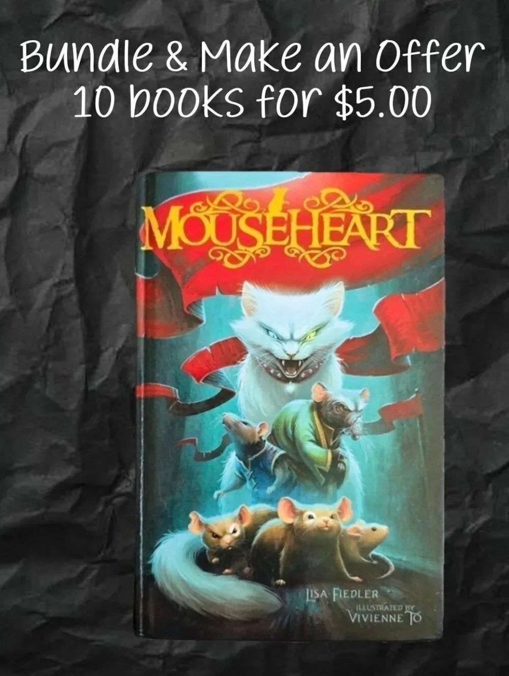 Mouseheart Book Children Kids Youth Summer Read